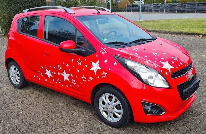 Gebraucht Chevrolet Spark LT 82 PS (60 kW) 2014 Rot Kleinwagen