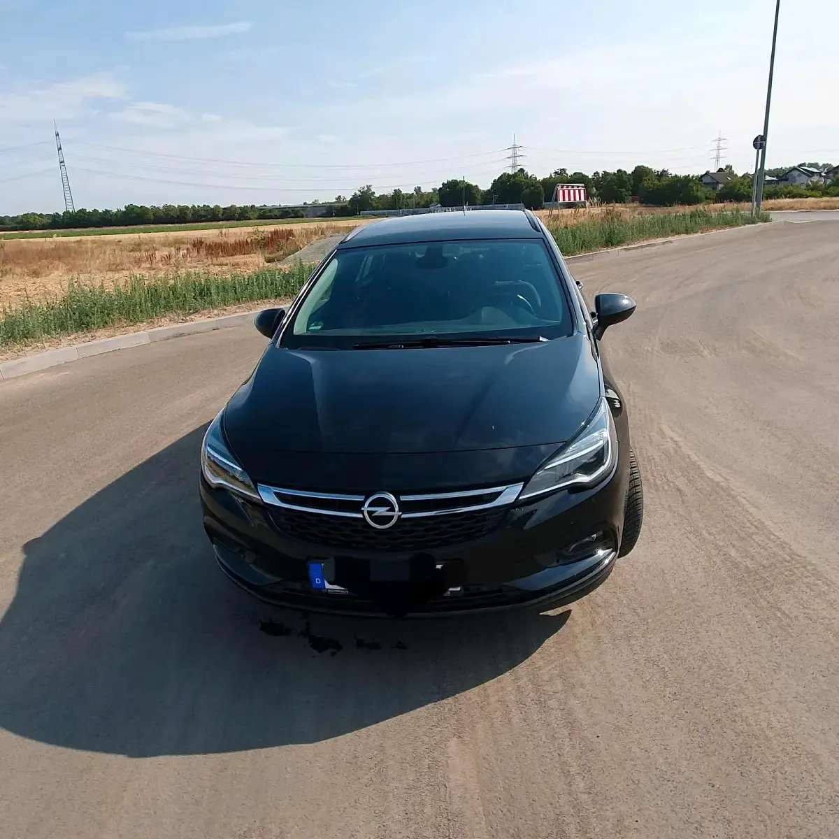 Gebraucht Opel Astra Business 110 PS (80 kW) 2017 Schwarz Kombi