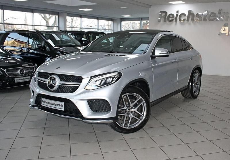 Iridiumsilber (metallic) Gebraucht 2019 Mercedes GLE350 AMG Coupé | 53.980 € (Fairer Preis) - Bild 1/4