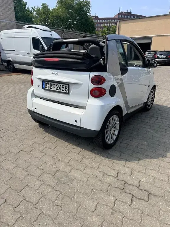 Gebraucht Smart ForTwo Cabrio Pure 71 PS (52 kW) 2008 Weiß Cabrio