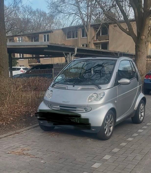 Silber Gebraucht 2001 Smart ForTwo Cabrio Cabrio | 550 € - Bild 1/3