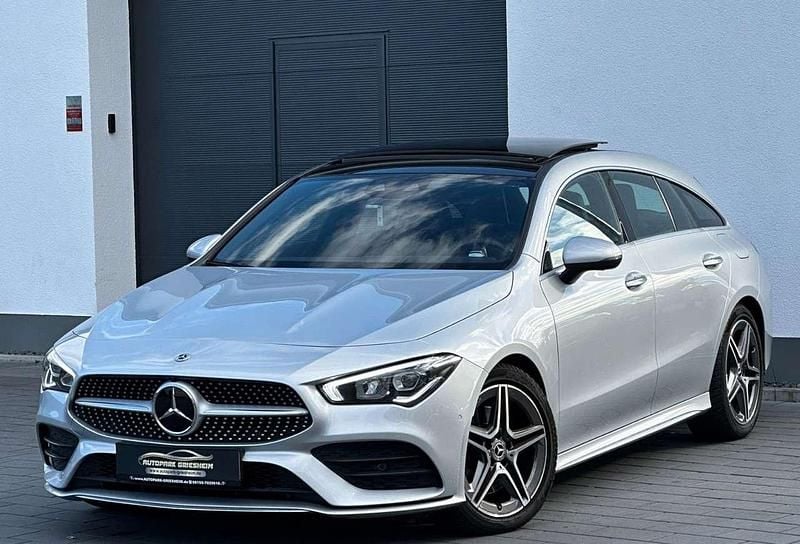 Iridiumsilber Gebraucht 2021 Mercedes CLA250 AMG Limousine | 30.900 € (Superpreis) - Bild 1/4