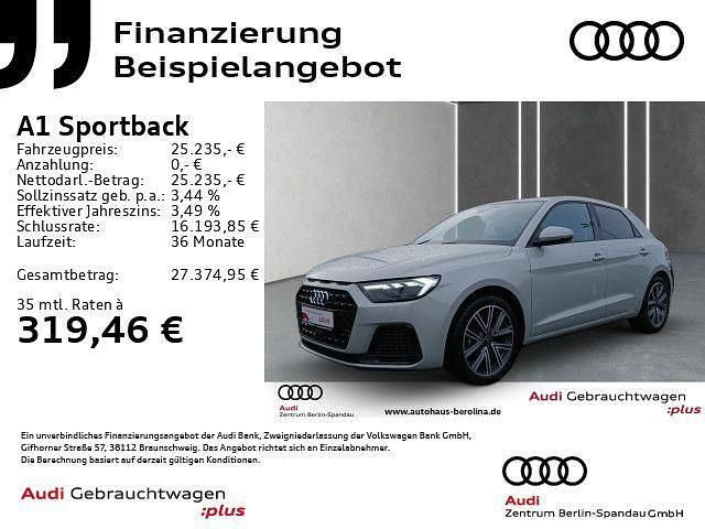 Silber Gebraucht 2024 Audi A1 Sportback Advanced Plus Kleinwagen | 25.235 € (Fairer Preis) - Bild 1/4