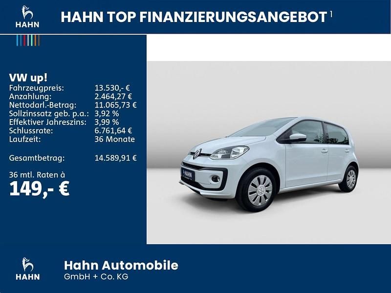 Gebraucht VW up! move up! 65 PS (47 kW) 2022 Pure white Kleinwagen