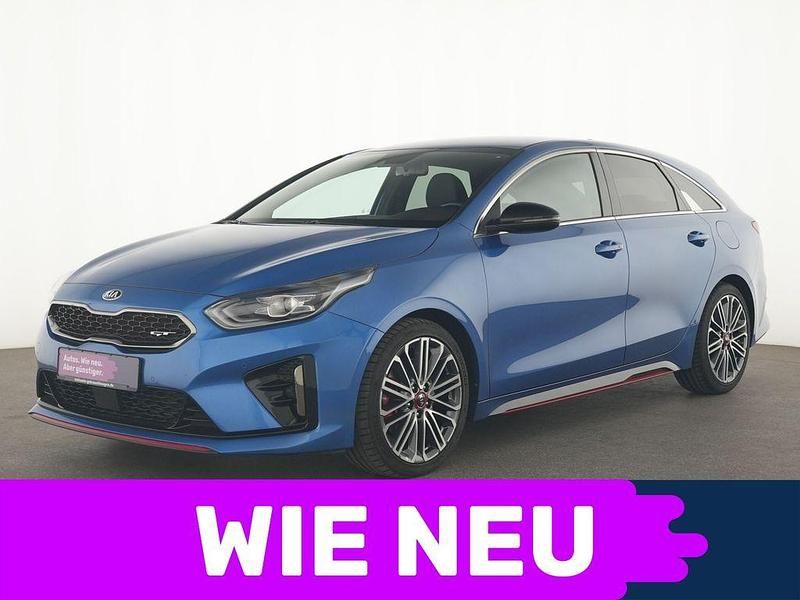 Blau Gebraucht 2021 Kia ProCeed GT Kleinwagen | 24.045 € (Guter Preis) - Bild 1/4