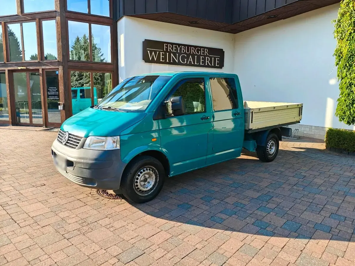 Gebraucht VW T5 140 PS (102 kW) 2007 Grün Van
