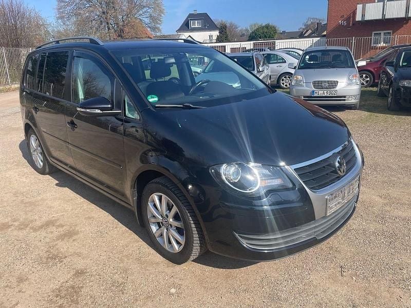 Gebraucht VW Touran Freestyle 105 PS (77 kW) 2010 Schwarz Van / Kleinbus