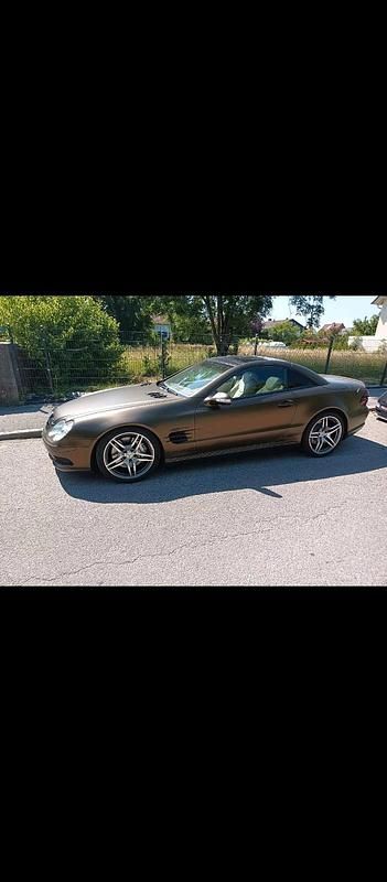 Gold Gebraucht 2004 Mercedes SL600 Cabrio | 26.999 € (Teuer) - Bild 1/4