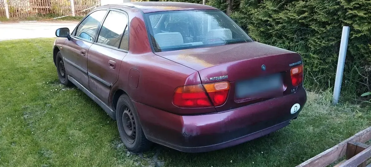 Gebraucht Mitsubishi Carisma 1999 Rot Limousine