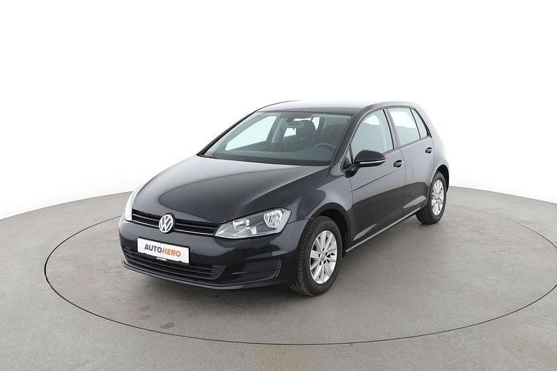 Schwarz Gebraucht 2014 VW Golf VII Comfortline Limousine | 10.610 € (Guter Preis) - Bild 1/3