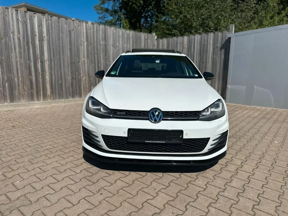 Gebraucht VW Golf VII GTD 184 PS (135 kW) 2016 Weiß Kombi