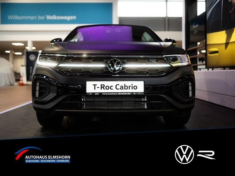 Schwarz Gebraucht 2025 VW T-Roc Cabriolet R-line Edition Cabrio | 47.900 € - Bild 1/4