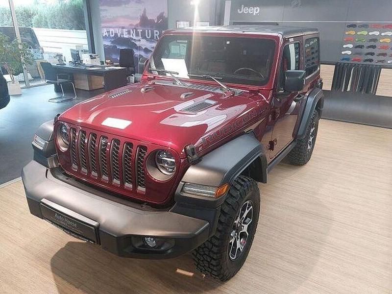 Rot Gebraucht 2021 Jeep Wrangler Rubicon SUV | 49.985 € (Fairer Preis) - Bild 1/4