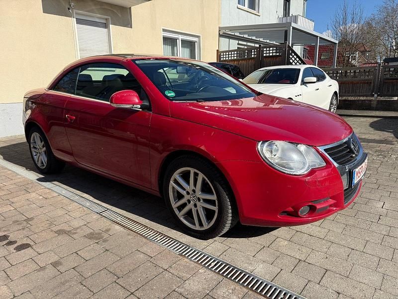 Gebraucht VW Eos 140 PS (102 kW) 2007 Rot Cabrio