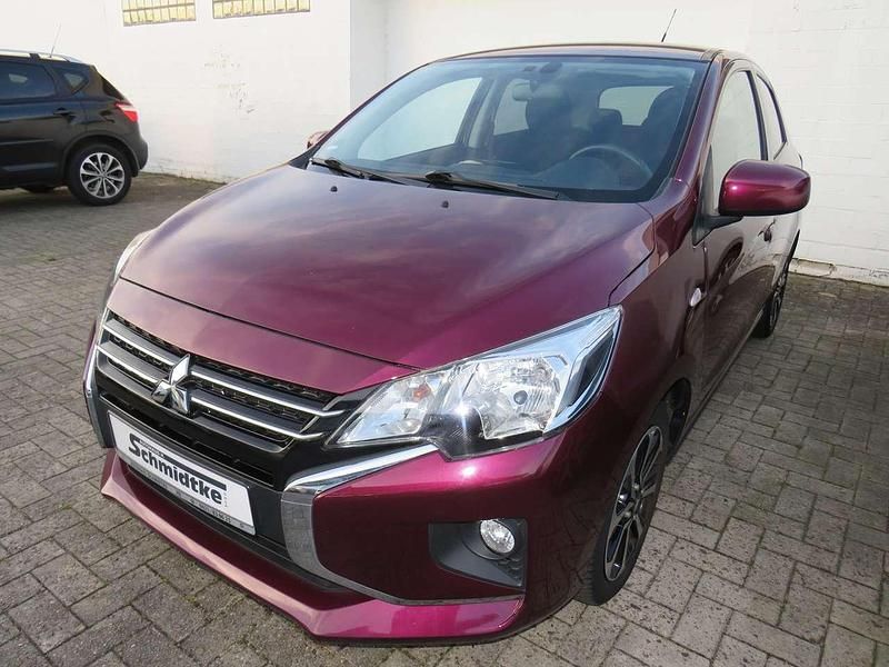 Bordeaux rot metallic Gebraucht 2022 Mitsubishi Space Star Select Kleinwagen | 11.490 € (Fairer Preis) - Bild 1/4