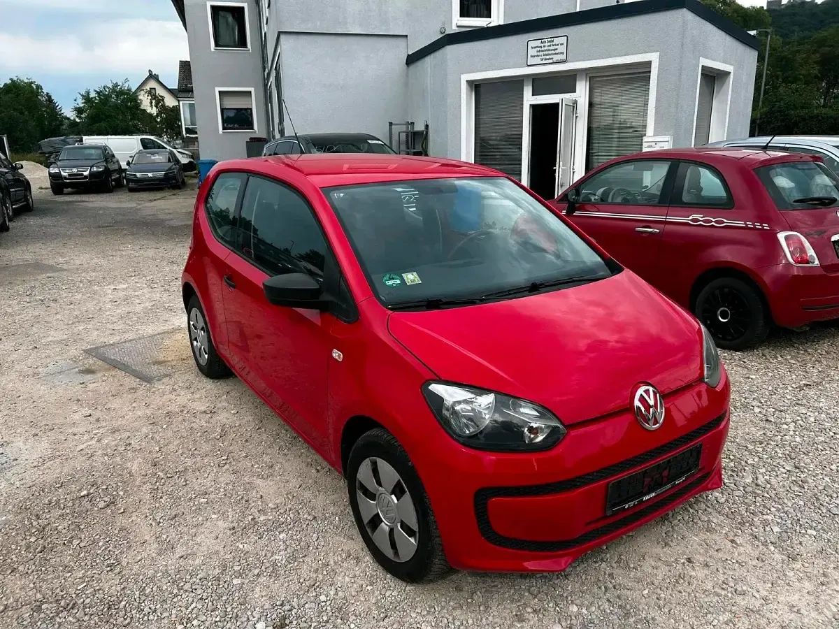 Gebraucht VW up! 60 PS (44 kW) 2012 Rot Kleinwagen