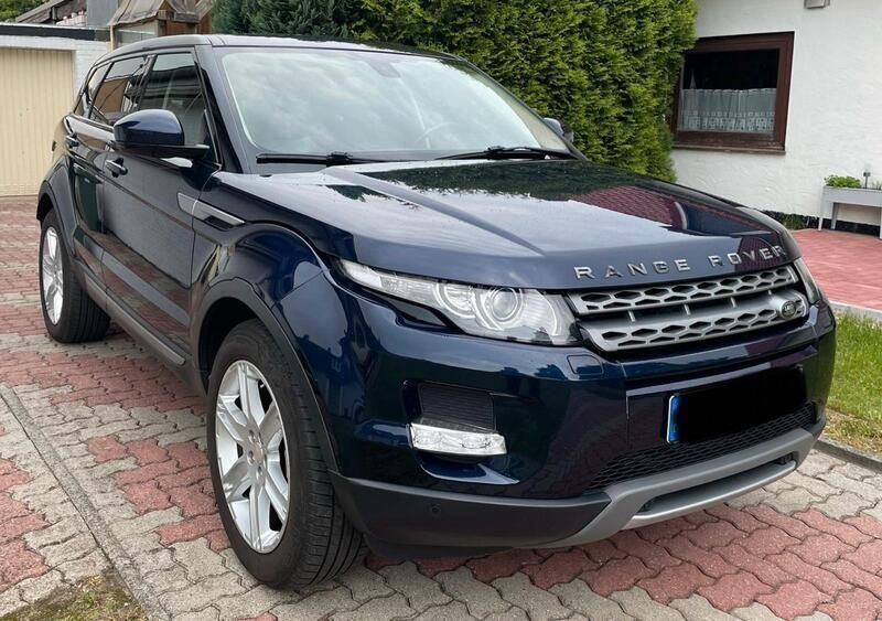 Blau Gebraucht 2014 Land Rover Range Rover evoque SUV | 13.600 € (Superpreis) - Bild 1/4