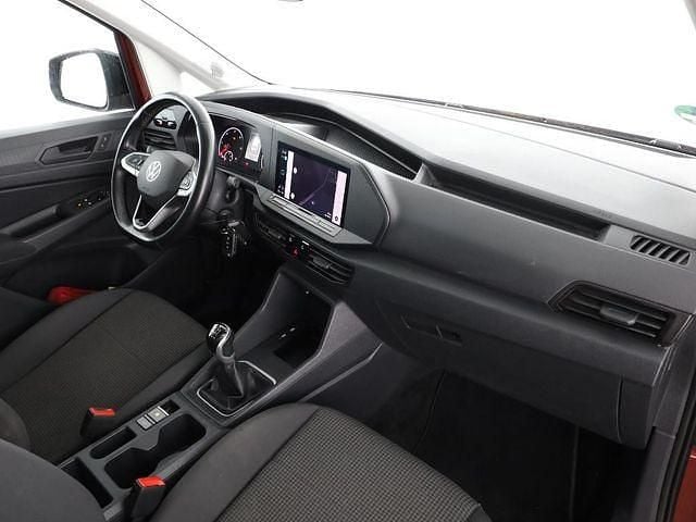 Second-hand VW Caddy Basis 122 CP (89 kW) 2023 Roșu Monovolum