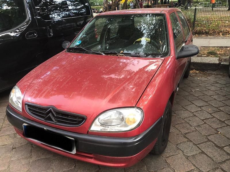 Rot Gebraucht 2001 Citroën Saxo Kleinwagen | 600 € (Superpreis) - Bild 1/4