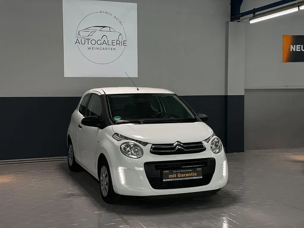 Gebraucht Citroën C1 SELECTION 69 PS (50 kW) 2017 Weiß Kleinwagen