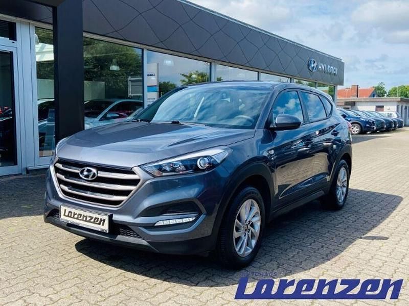 Grau Gebraucht 2017 Hyundai Tucson Trend SUV | 14.980 € - Bild 1/4