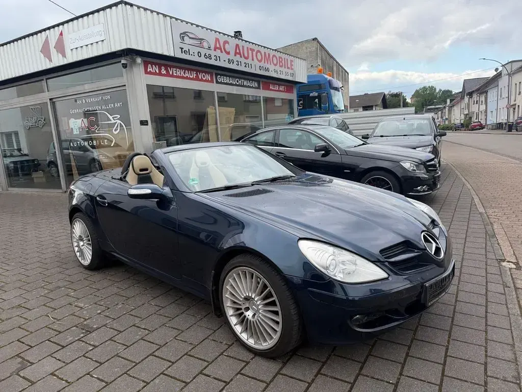Gebraucht Mercedes SLK280 231 PS (169 kW) 2006 Blau Cabrio