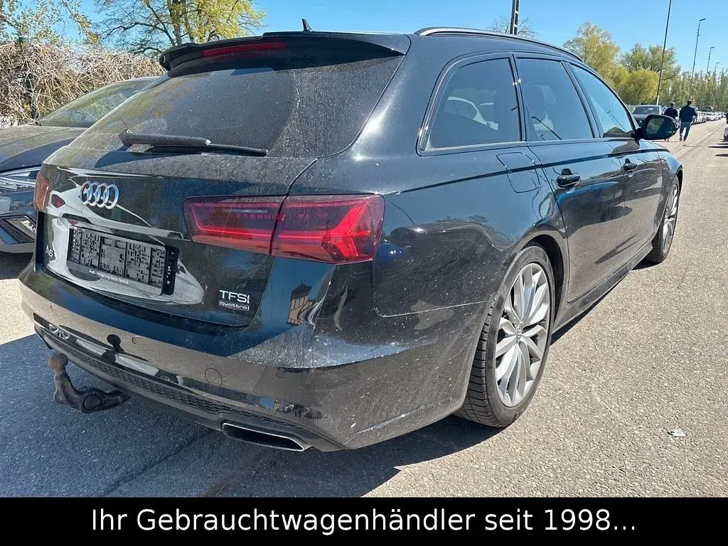 Second-hand Audi A6 S-Line 252 CP (185 kW) 2018 Negru Break