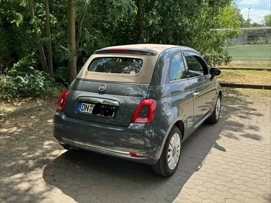 Gebraucht Fiat 500C Lounge 69 PS (50 kW) 2018 Grau Cabrio