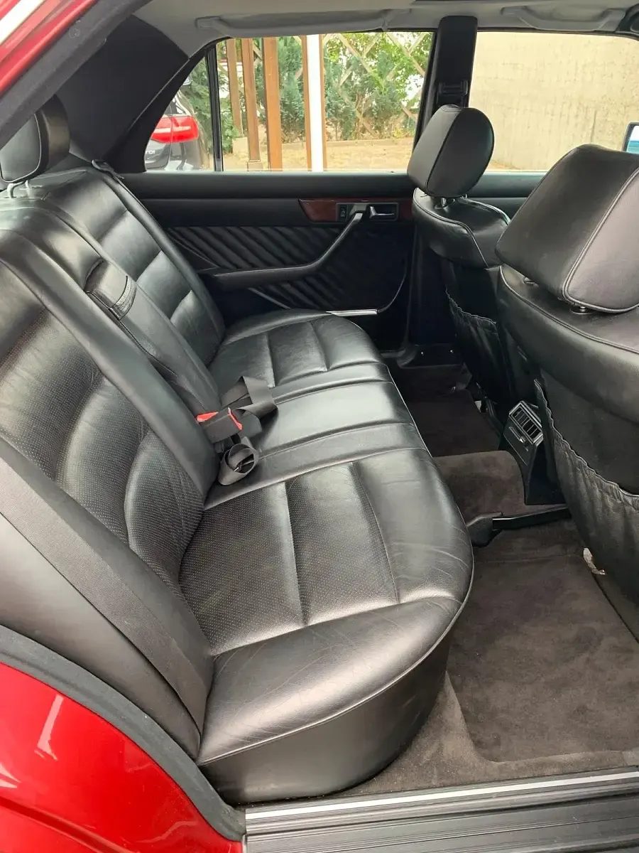 Gebraucht Mercedes 500 SE 252 PS (185 kW) 1990 Rot Limousine
