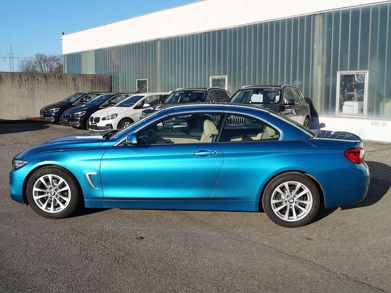 Gebraucht BMW 420 Sport Line 184 PS (135 kW) 2017 Snapperrocksblue Cabrio