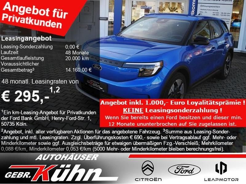 Blau Neu 2025 Ford Explorer Premium SUV | 39.990 € - Bild 1/3
