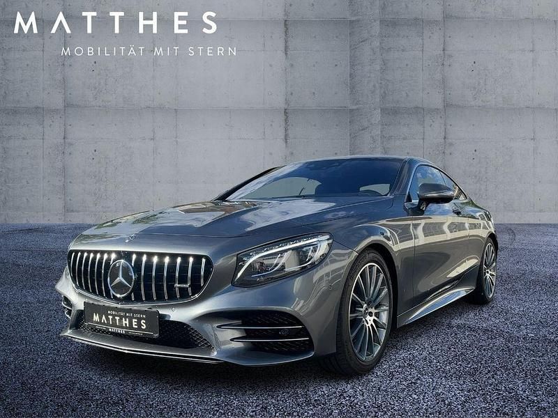 Selenitgrau (metallic) Gebraucht 2019 Mercedes S560 AMG Limousine | 73.900 € (Fairer Preis) - Bild 1/4