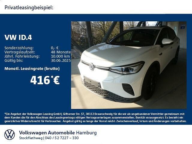 2y gletscherweiß metallic Gebraucht 2023 VW ID.4 Pro Performance SUV | 38.950 € (Teuer) - Bild 1/2