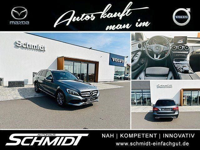 Grau Gebraucht 2016 Mercedes C200 Limousine | 17.490 € (Fairer Preis) - Bild 1/4