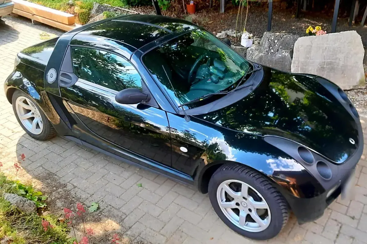 Gebraucht Smart Roadster 80 PS (58 kW) 2006 Schwarz Cabrio