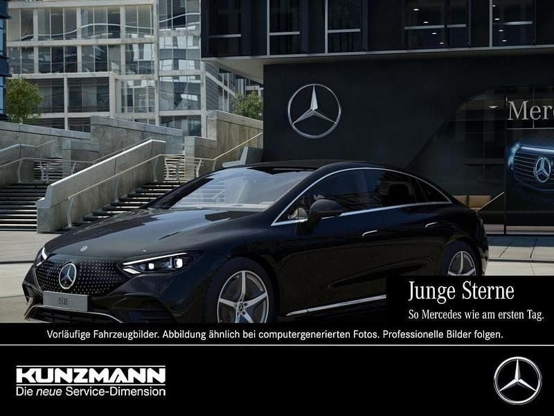 Gebraucht Mercedes EQE350 AMG 214 kW (292 PS) 2022 Obsidianschwarz metallic Limousine