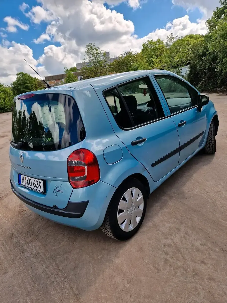 Gebraucht Renault Modus 74 PS (54 kW) 2008 Blau Van / Kleinbus