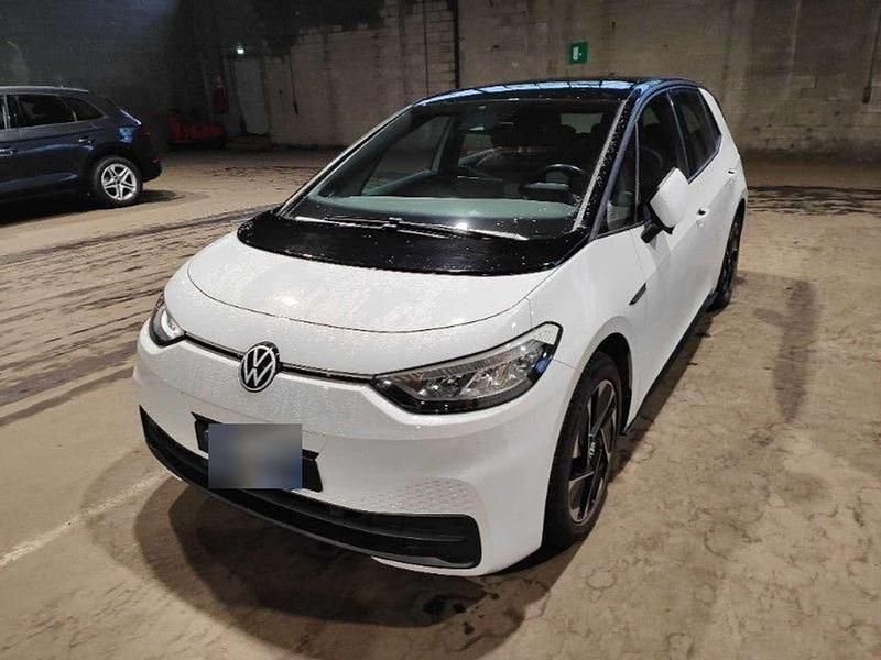 Gebraucht VW ID.3 Pro Performance 150 kW (204 PS) 2021 Gletscherweiss metallic schwar Kleinwagen