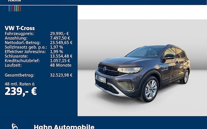 Neu VW T-Cross 116 PS (85 kW) 2025 Grau SUV