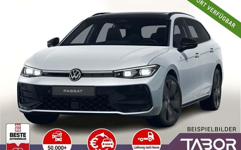 Silber Neu 2025 VW Passat R-line Kombi | 49.389 € (Guter Preis) - Bild 1/4
