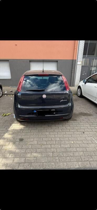 Blau Gebraucht 2009 Fiat Punto Cabriolet Cabrio | 1.500 € - Bild 1/4