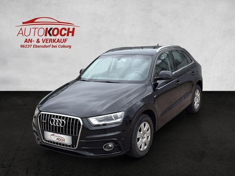 Schwarz Gebraucht 2013 Audi Q3 S-Line SUV | 12.900 € (Guter Preis) - Bild 1/4
