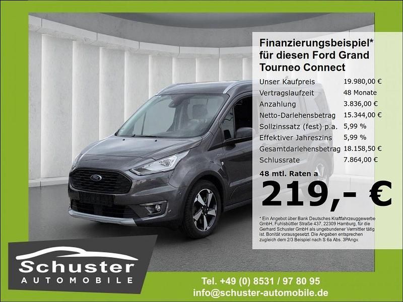 Magneticgrau (metallic) Gebraucht 2021 Ford Tourneo Active Van / Kleinbus | 19.180 € (Etwas zu teuer) - Bild 1/4