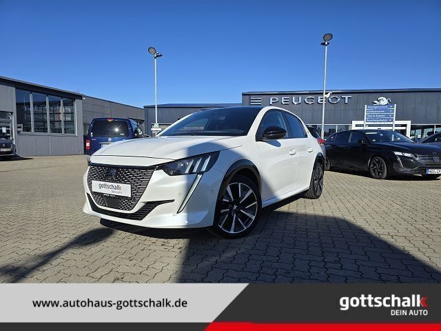 Weiß Gebraucht 2021 Peugeot e-208 GT Kleinwagen | 17.990 € (Fairer Preis) - Bild 1/4