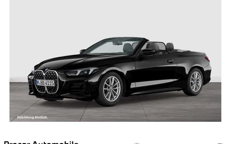 Schwarz Gebraucht 2025 BMW 420 M Sport Cabrio | 51.999 € (Guter Preis) - Bild 1/4