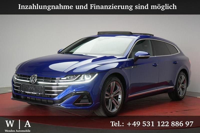 Blau Gebraucht 2022 VW Arteon R-line Limousine | 30.900 € (Fairer Preis) - Bild 1/4