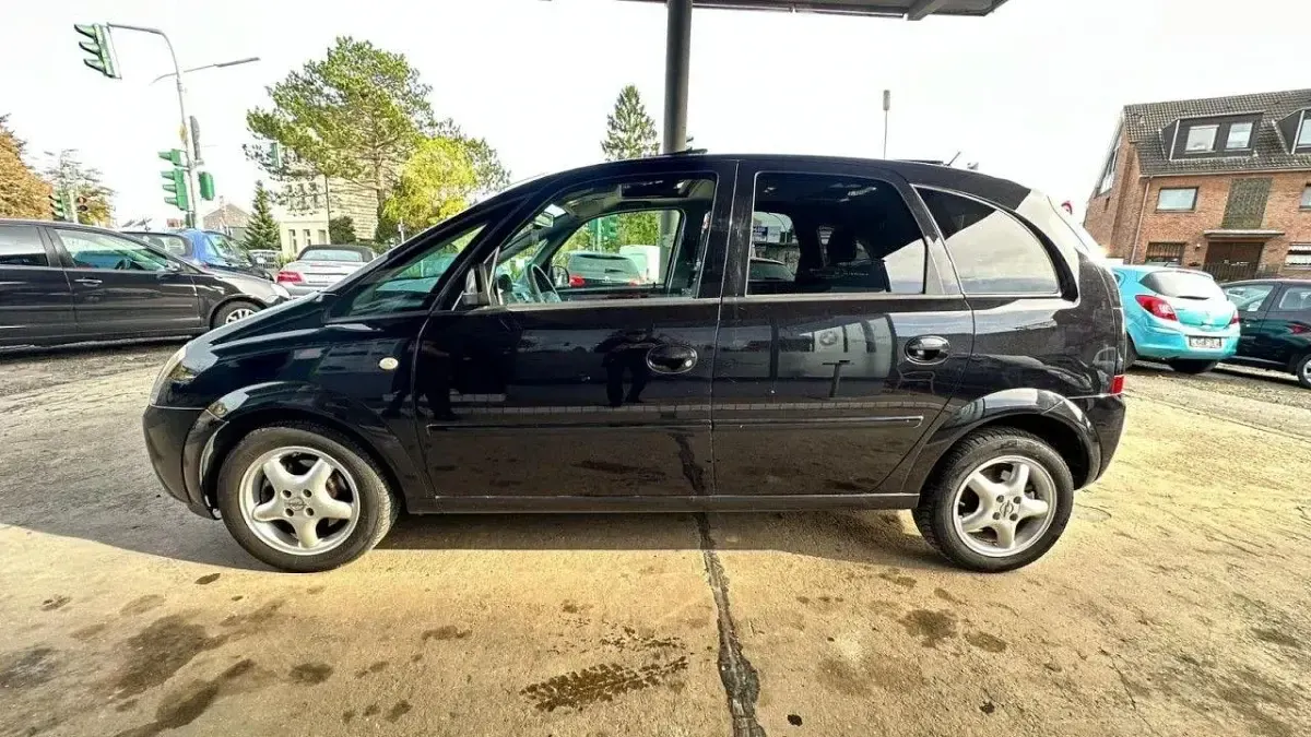 Gebraucht Opel Meriva Edition 105 PS (77 kW) 2006 Schwarz Van / Kleinbus