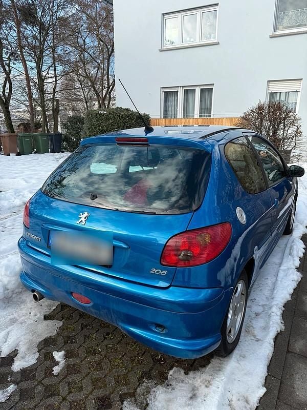Blau Gebraucht 2006 Peugeot 206 Kleinwagen | 1.050 € (Fairer Preis) - Bild 1/4