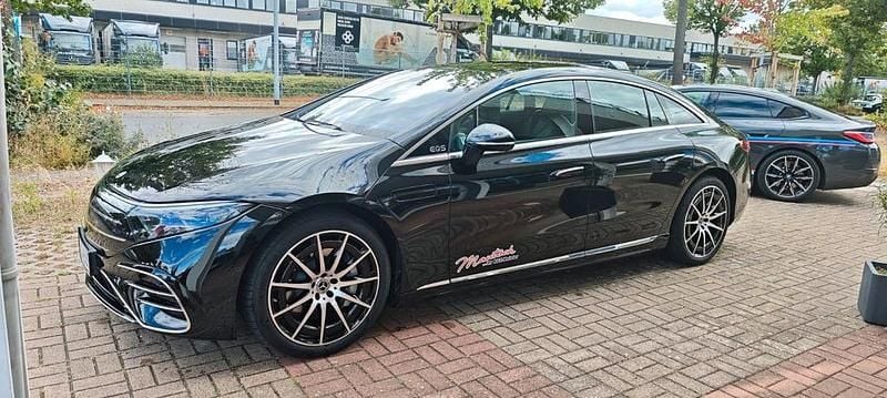 Schwarz Gebraucht 2021 Mercedes EQS450+ Limousine | 58.900 € (Guter Preis) - Bild 1/4