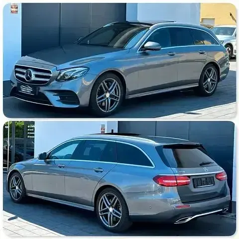 Gebraucht Mercedes E450 AMG line 367 PS (269 kW) 2020 Selenitgrau Kombi